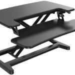 UNiLUX zit/sta werkplek ERGO DESK 2, zwart