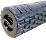 UNiLUX voetensteun ROLLER FEET, met noppenstructuur, zwart