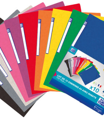 Oxford hoekspanmap Top File+, standaard, 10 stuks