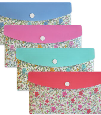 Oxford documentenmap 'Flowerty', 42 stuks in display