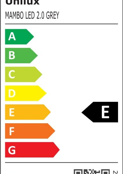 UNiLUX LED-bureaulamp MAMBO LED 2.0, metaalgrijs