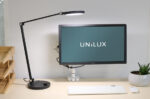 UNILUX LED-bureaulamo EVEREST, zwart