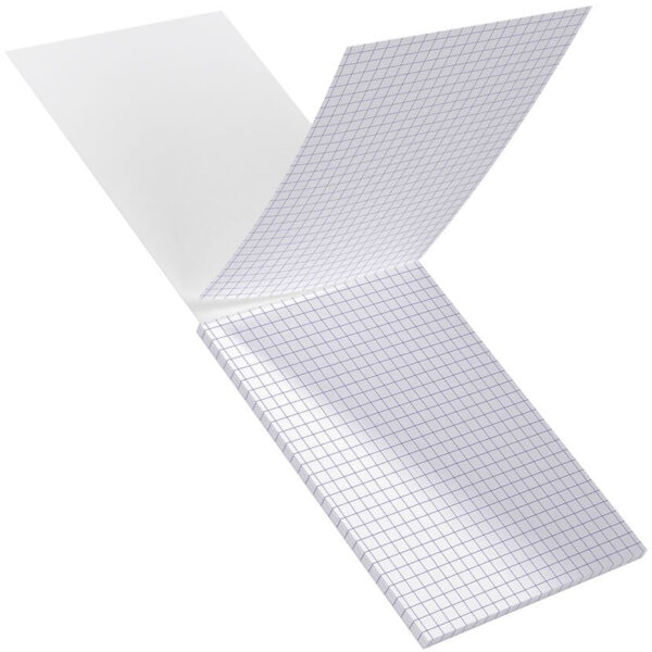 Oxford systeemkaarten, DIN A6, geruit, wit