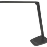 UNILUX LED-bureaulamp TWISTLED, zwart