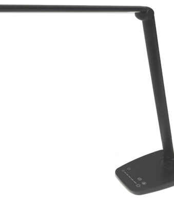 UNILUX LED-bureaulamp TWISTLED, zwart