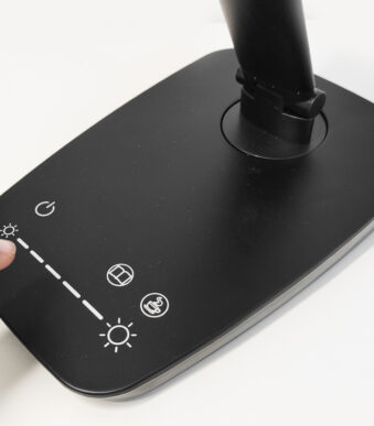 UNILUX LED-bureaulamp TWISTLED, zwart