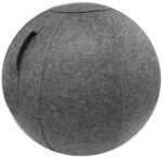 UNILUX ergonomische zitbal ERGO SPHERE, grijs
