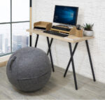 UNILUX ergonomische zitbal ERGO SPHERE, grijs