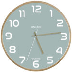 UNILUX wandklok/quarzklok 'BALTIC', diameter: 315 mm, groen