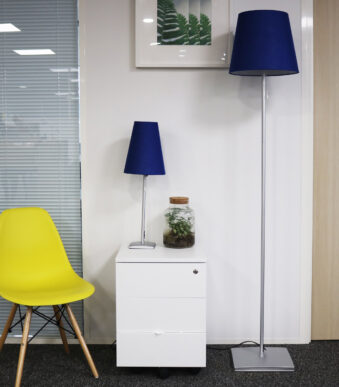 UNiLUX LED-schemerlamp AMBIANCE LUMI, blauw