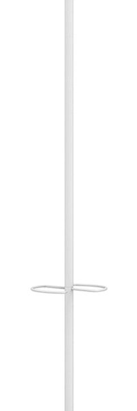 UNiLUX garderobestandaard AURORA, hoogte: 1.680 mm, wit / groen