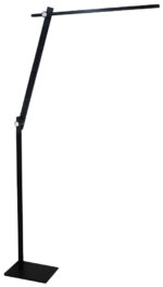 UNILUX LED-staande lamp LUMILIGHT, hoogte: 1.600 mm, zwart