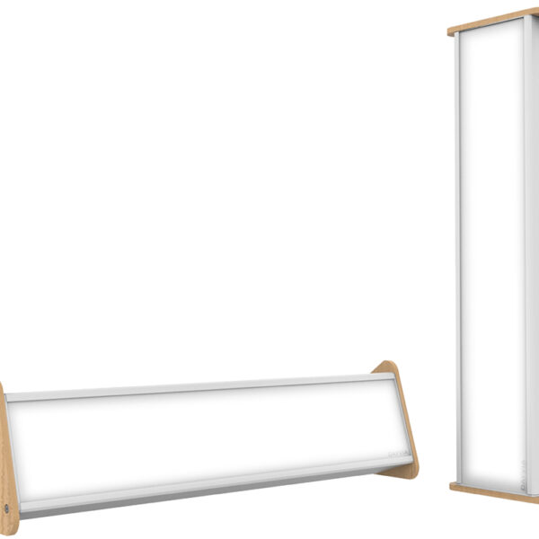 UNILUX LED-lichttherapie lamp Dayvia MOBILLY, wit/bamboe