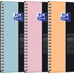 Oxford Studentenschrift Pasteltinten, A4+ Geruit