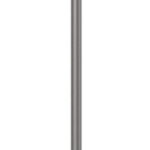 UNiLUX garderobestandaard BOURGEON, hoogte: 1.740mm, metaalgrijs