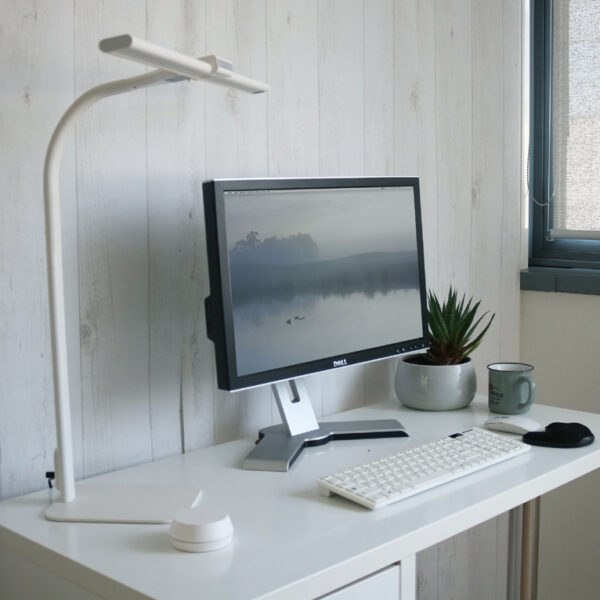 UNiLUX LED-bureaulamp STRATA BASE, voet, wit