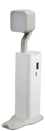 UNiLUX accu-LED bureau-/zaklamp POCKET LIGHT, wit/grijs