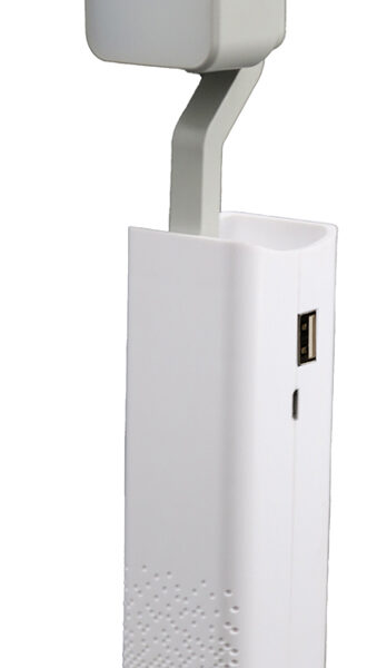 UNiLUX accu-LED bureau-/zaklamp POCKET LIGHT, wit/grijs