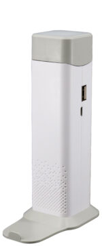 UNiLUX accu-LED bureau-/zaklamp POCKET LIGHT, wit/grijs