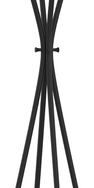 UNiLUX garderobestandaard TOTEM, hoogte: 1.750 mm, zwart
