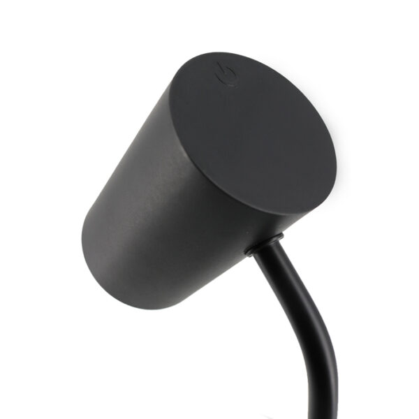 UNiLUX LED-bureaulamp KATZ, voet, zwart