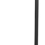 UNiLUX LED-staande lamp VERSUS, hoogte: 1.960 mm, zwart