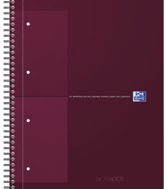 Oxford International collegeblok NOTEBOOK, DIN A4+, geruit