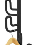 UNiLUX garderobestandaard CALIFORNIA, hoogte: 1.750 mm, zwart