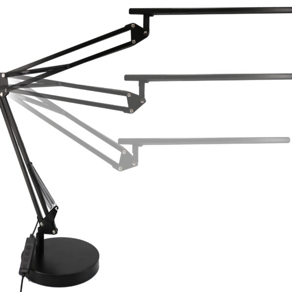 UNiLUX LED-bureaulamp SWINGOLED 2.0, zwart