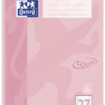 Oxford schoolschrift Touch Pastel, DIN A4, liniatuur 27, gelinieerd, koraal