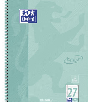 Oxford collegeblok Touch Pastel, DIN A4+, gelinieerd