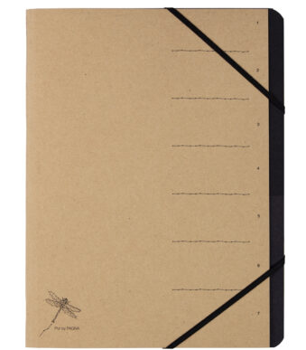 PAGNA sorteermap 'Puur', 7 vakken, naturel