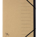 PAGNA sorteermap 'Puur', 12 vakken, naturel