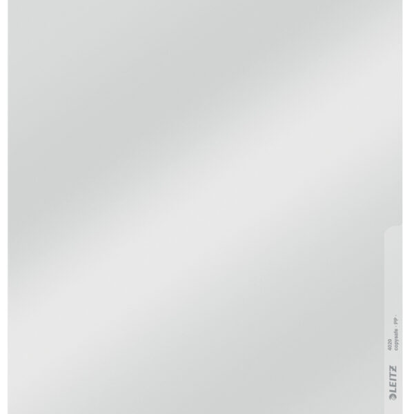 LEITZ zichthoes extrasterk, A4, PP, glashelder, 0,16 mm