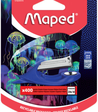 Maped Mini-nietmachine Diepzeeparadijs, capaciteit 15 vel