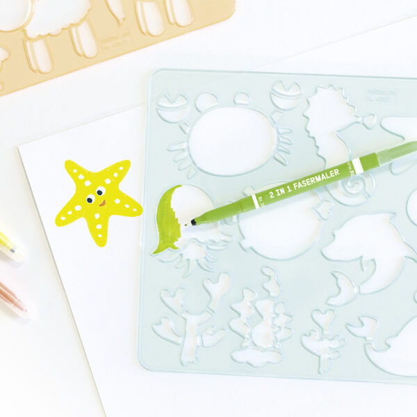 Sjablonen voor creatief werk 'Dierentuin'