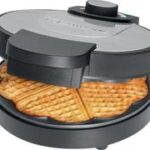 Clatronic Wafelijzer, Roestvrij Staal/Zwart