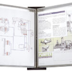 Metalen wandbordensysteem Blackline door djois van Tarifold