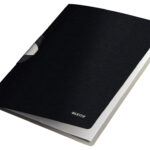 LEITZ klemhechtmap Colorclip Style, DIN A4, PP, satijn-zwart