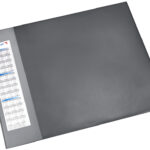 Läufer schrijfonderlegger DURELLA D1, 520 x 650 mm, zwart