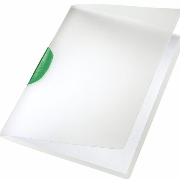 LEITZ klemhechtmap Colorclip, DIN A4, PP, groene clip