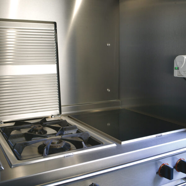 uniTEC gasmelder, wit, alarmsignaal: ca. 85 dB