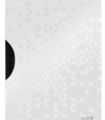 LEITZ snelhechtmap WOW ColorClip, DIN A4, PP, wit-metallic