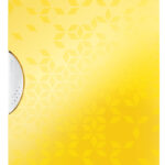 LEITZ snelhechtmap WOW ColorClip, DIN A4, PP, geel-metallic