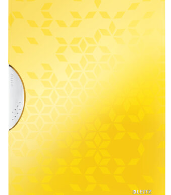 LEITZ snelhechtmap WOW ColorClip, DIN A4, PP, geel-metallic