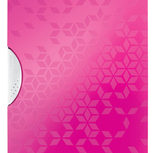 LEITZ klemhechtmap WOW Colorclip, DIN A4, PP, paars-metallic