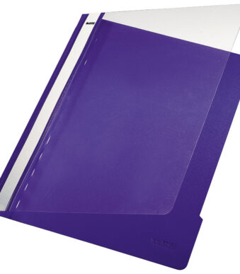 LEITZ snelhechter standaard, DIN A4, PVC, violet