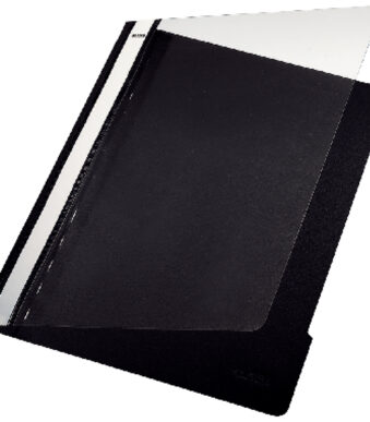 LEITZ snelhechter standaard, DIN A4, PVC, zwart