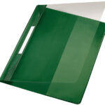 LEITZ snelhechter Exquisit, DIN A4 overmaats, PVC, groen