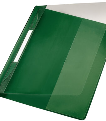 LEITZ snelhechter Exquisit, DIN A4 overmaats, PVC, groen